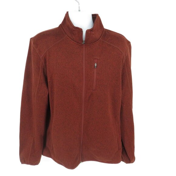 Ocean & Coast Men's Brickyard Red Full-Zip Jacket  LT NWT $79.50 - Picture 1 of 6